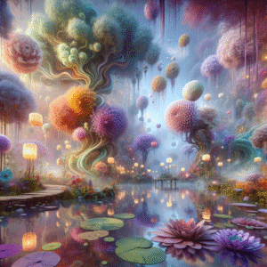 Ethereal Dreamscape: The Garden of Forgotten Whispers