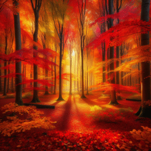 The Enchanted Autumn Grove