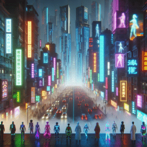 Neon Cityscape
